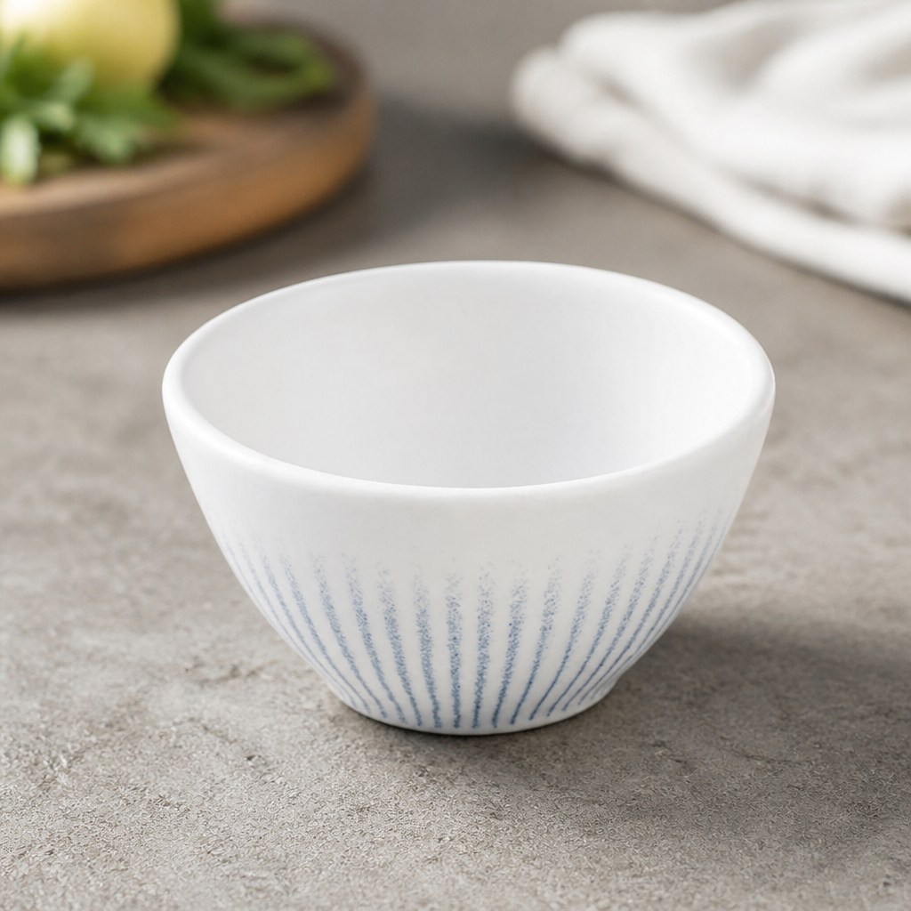 Commercial Dipping Pots Blue 85mm 0.12 Ltr 12 Pack