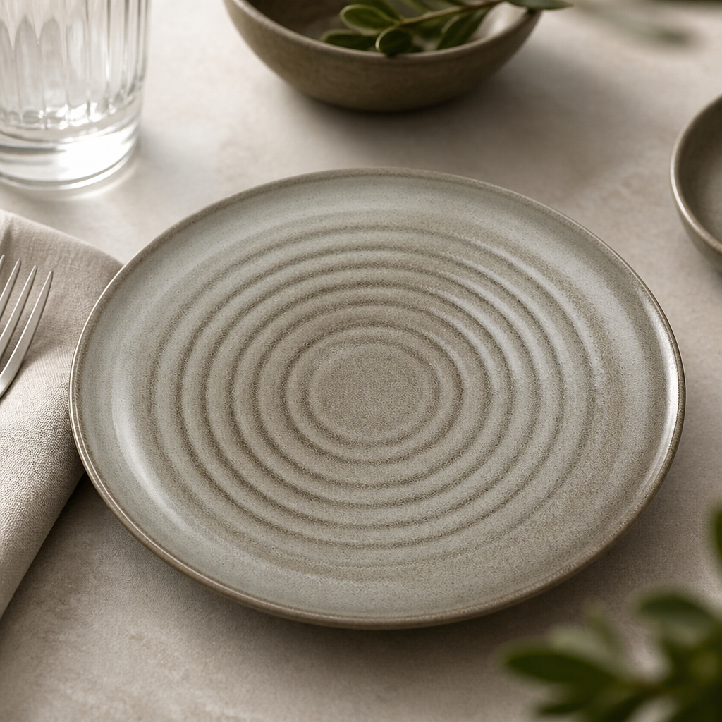 Commercial Porcelain Pier Plates 232mm - 12 Pack
