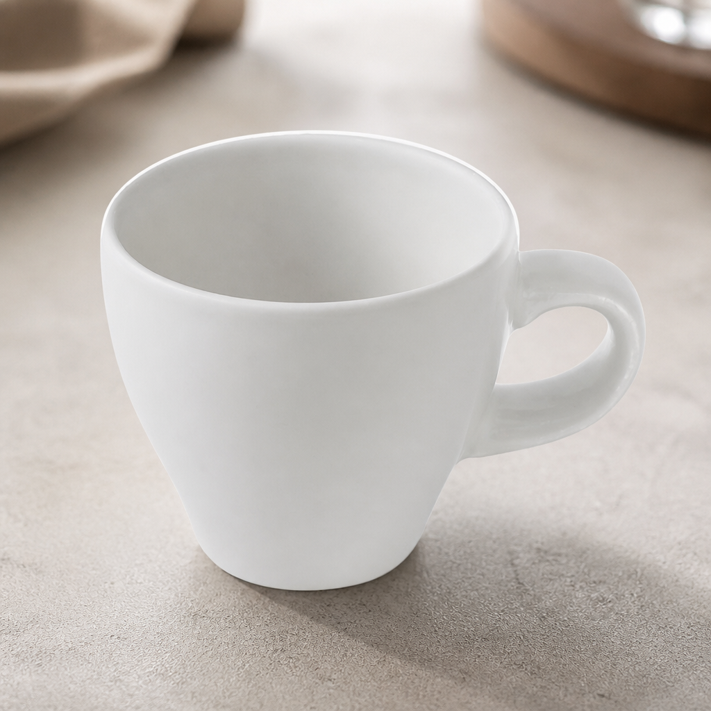 Commercial Tulip Cups 100ml Ceramic 12 Pack