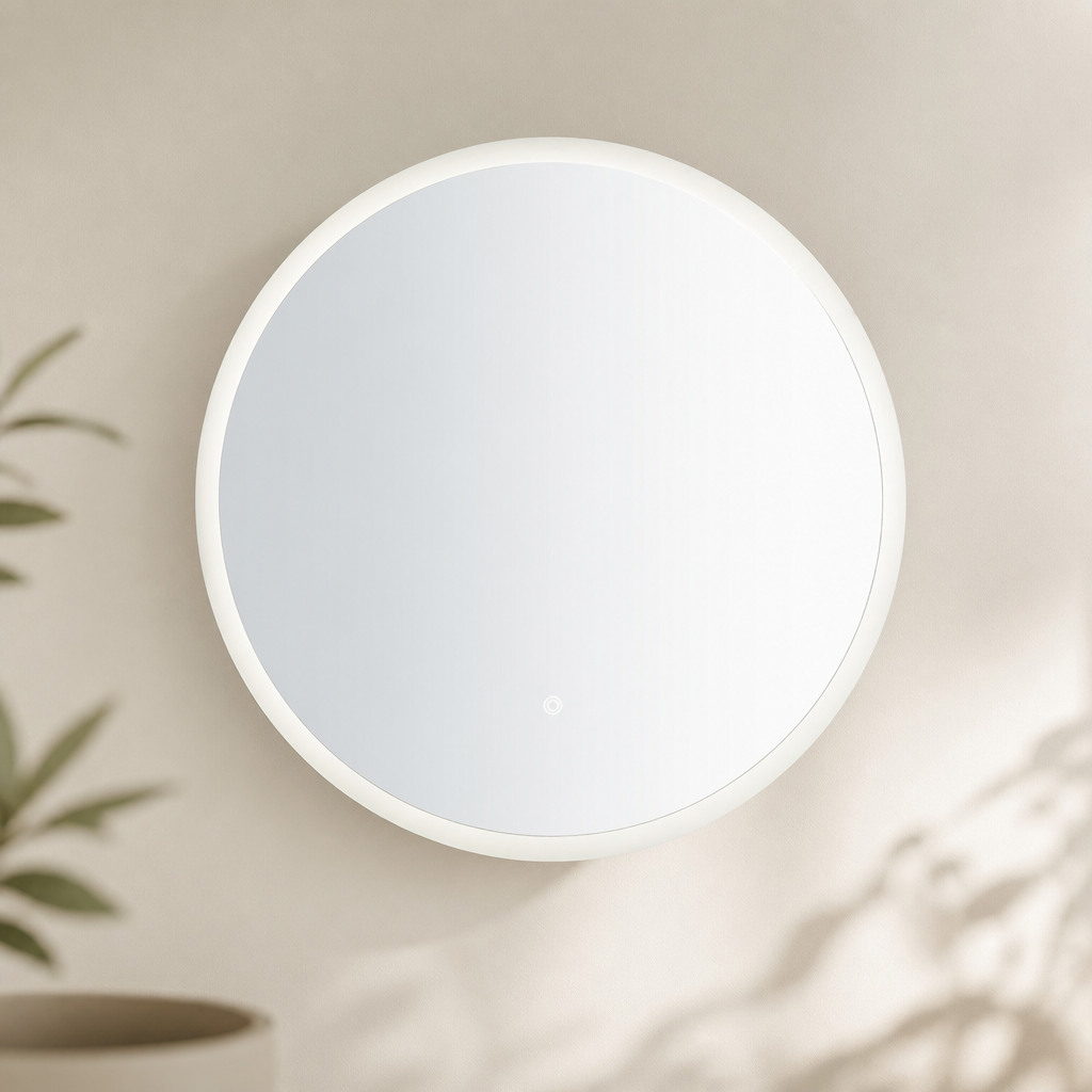 Commercial Round Wall Light 600mm Clear Glass Finish