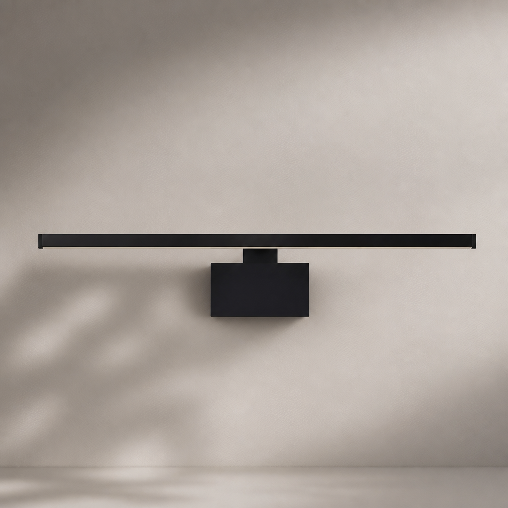 Commercial Black Wall Light 500mm Versatile Installation