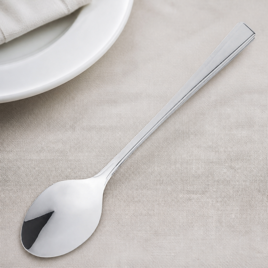 Harley pattern 18/10 stainless steel dessert spoons 12 pack