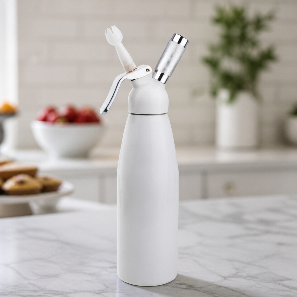 1Ltr Commercial Whipped Cream Dispenser for Consistent Servings