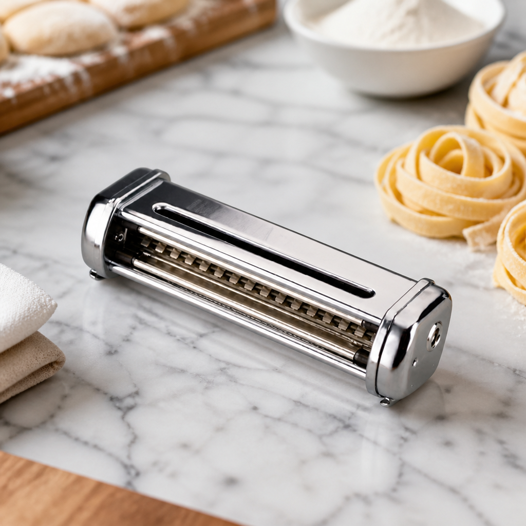Commercial Fettuccine Cutter 6.5mm Stainless Steel Pasta Machine