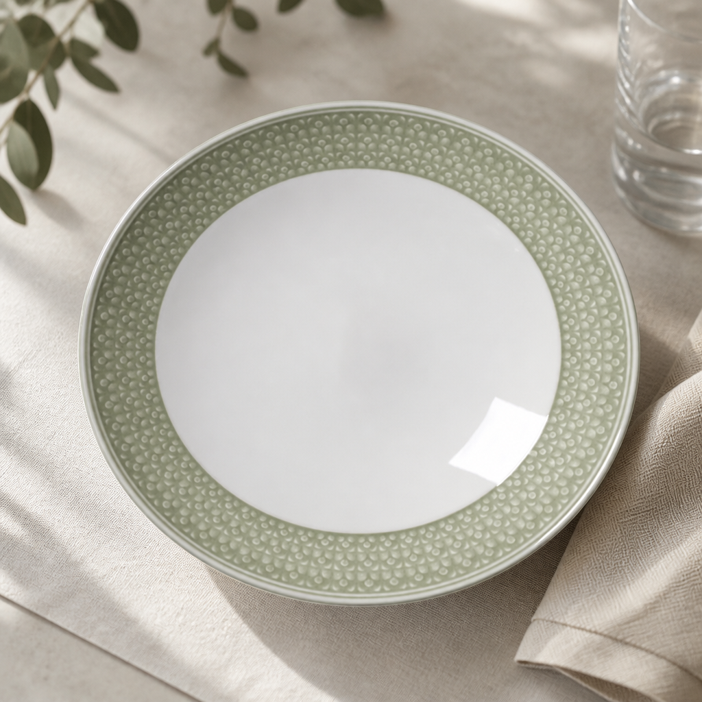 Sage Bead Coupe Bowls 252mm 12 Pack for Commercial Dining