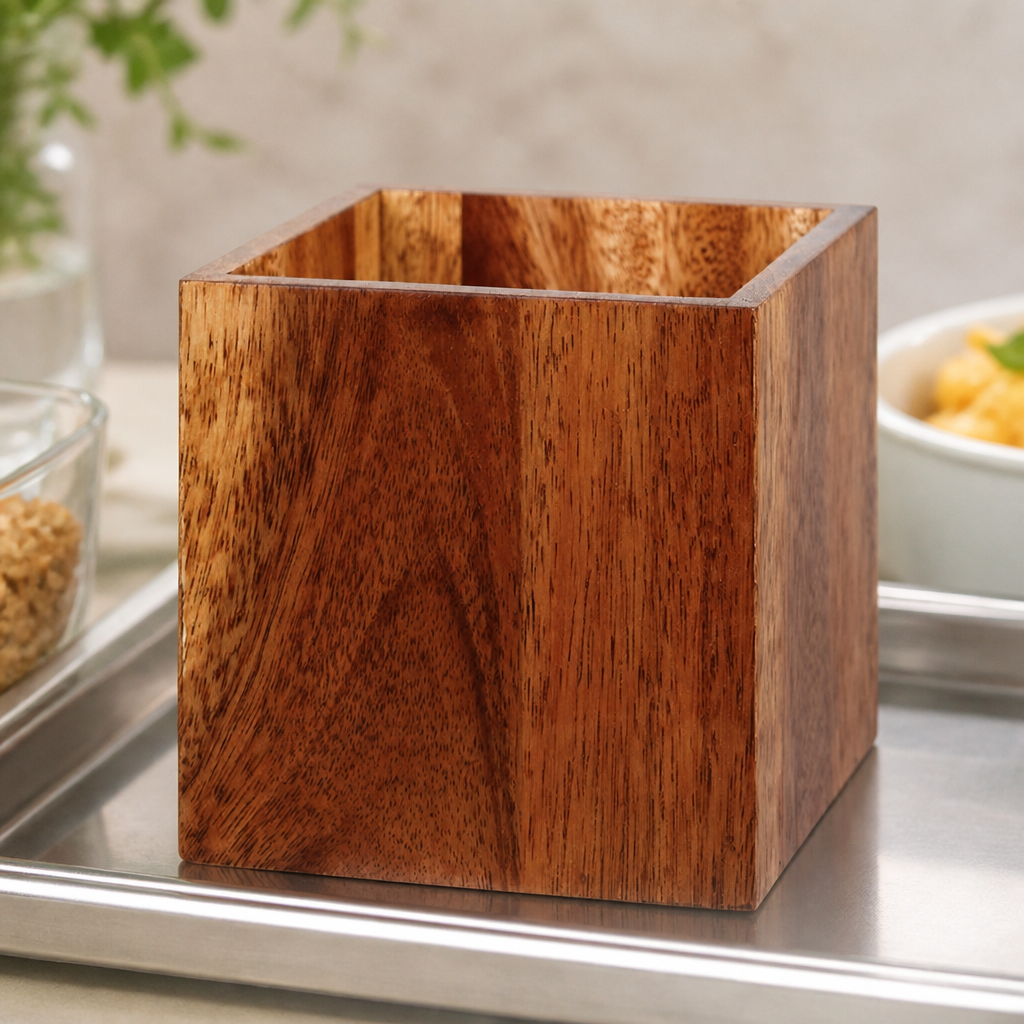 Commercial Wooden Food Crates 150mm - Pack of 4