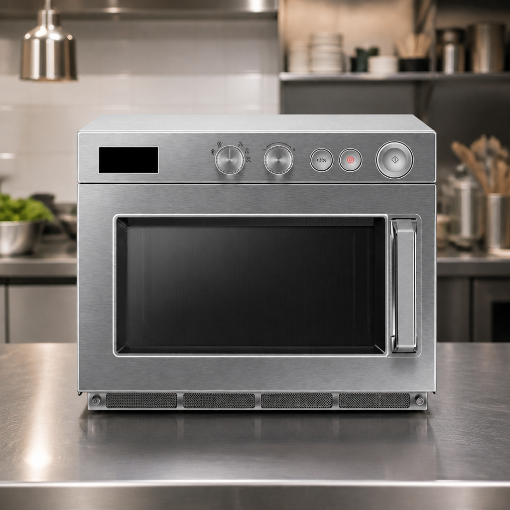 Commercial Microwave 26Ltr 1850W Stainless Steel Countertop