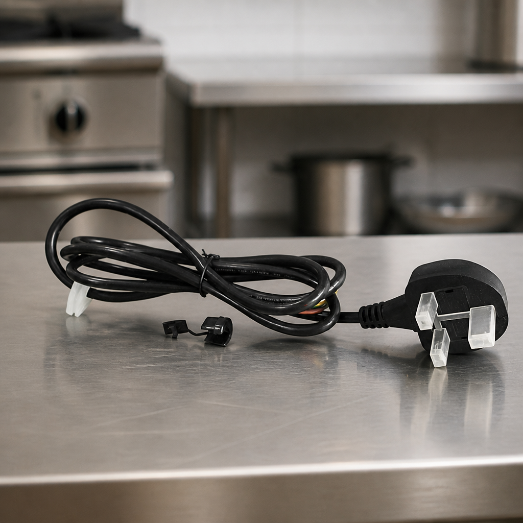 Copper Power Cord Assembly for Commercial Glasswasher 54mm High