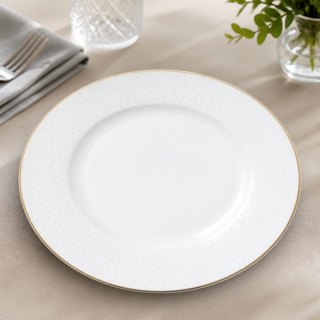 Commercial Fizz Plates 275mm Bone China 12 Pack