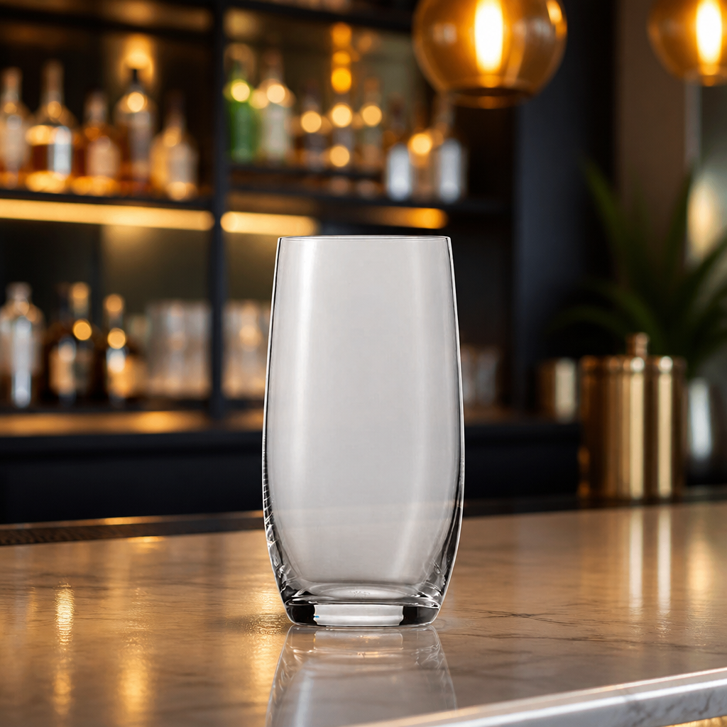 Commercial Hi Ball Glasses 430ml - 6 Pack Crystal Drinkware