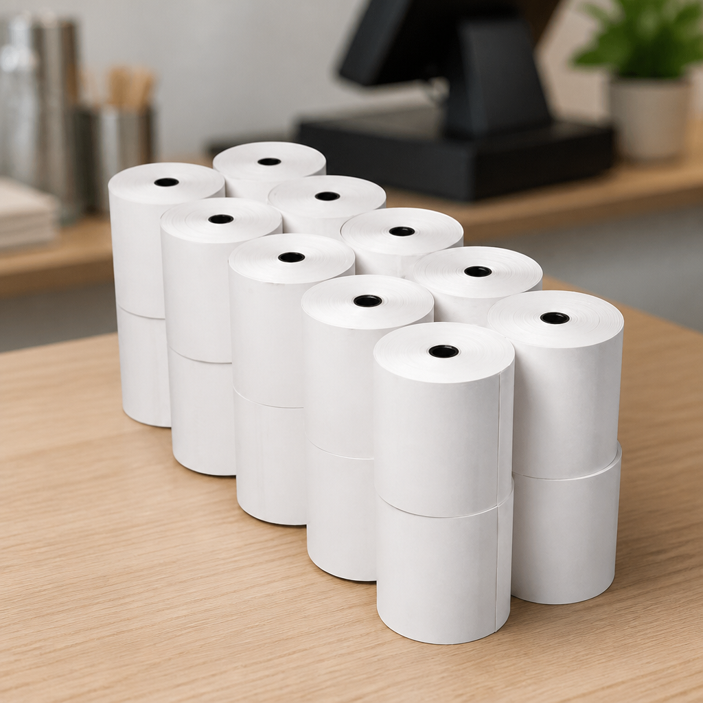 Commercial Thermal Till Rolls 80 x 72mm - 20 Pack