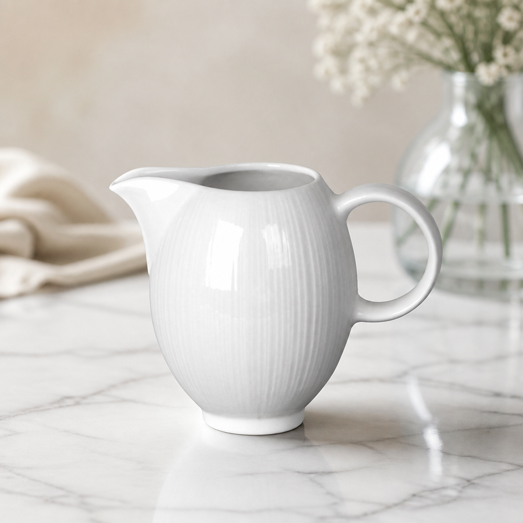 Commercial 142ml Embossed Jugs for Catering - 12 Pack