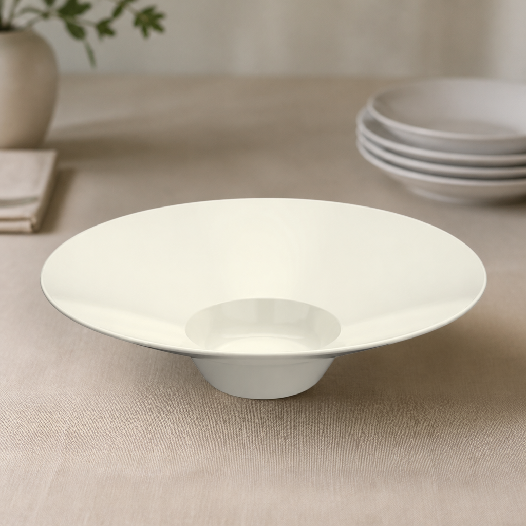 Commercial Rimmed Bowls 310mm Pack of 6 Dishwasher Safe