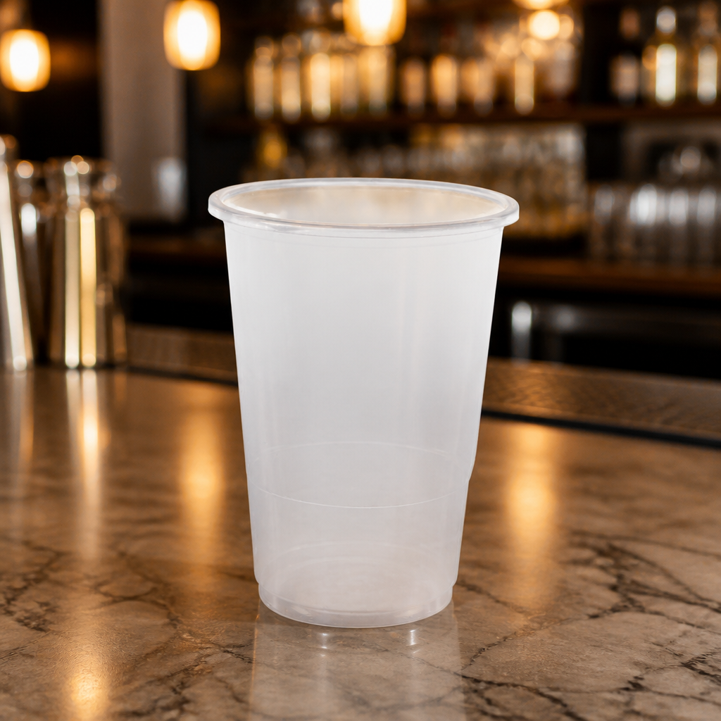 Commercial Half Pint Disposable Tumblers 285ml 1000 Pack