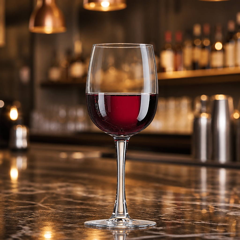Commercial Wine Glasses 300ml - Durable Glassware for Bars