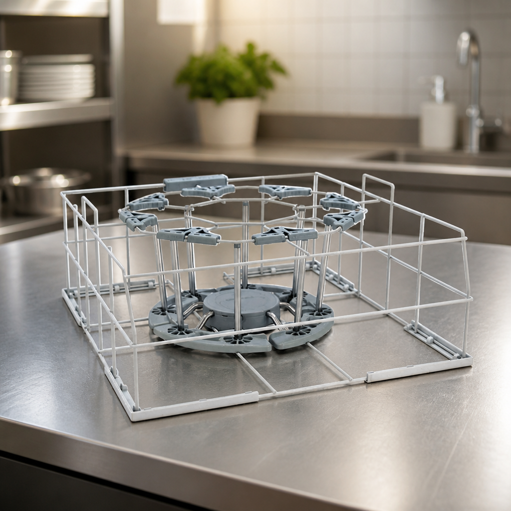 Commercial Bottle Rack for UC Series Warewasher 200x500mm