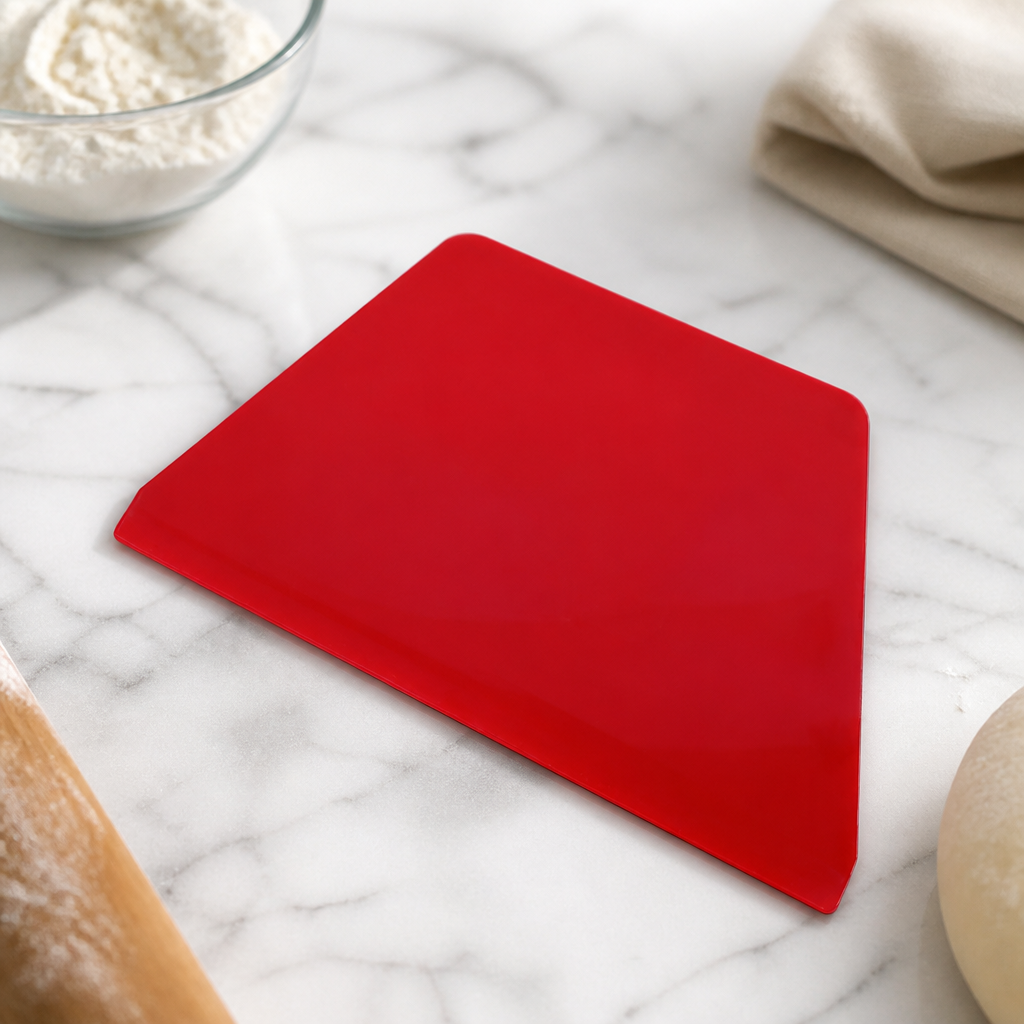 Large Trapeze Horn Scraper 216x128mm Commercial Baking Tool