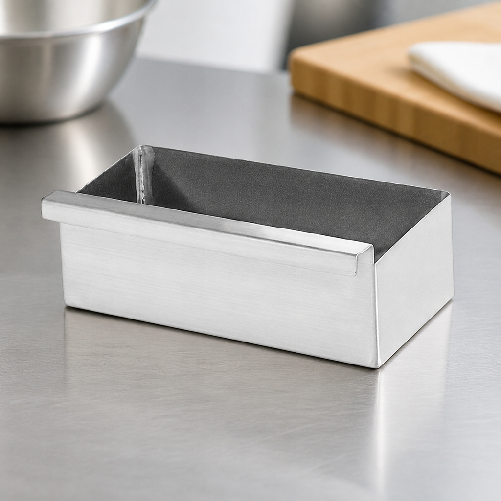 Commercial Griddle Oil Box Replacement Stainless Steel 70mm High