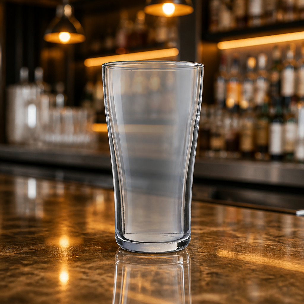 Commercial Pint Glasses 20oz Toughened Design 24 Pack