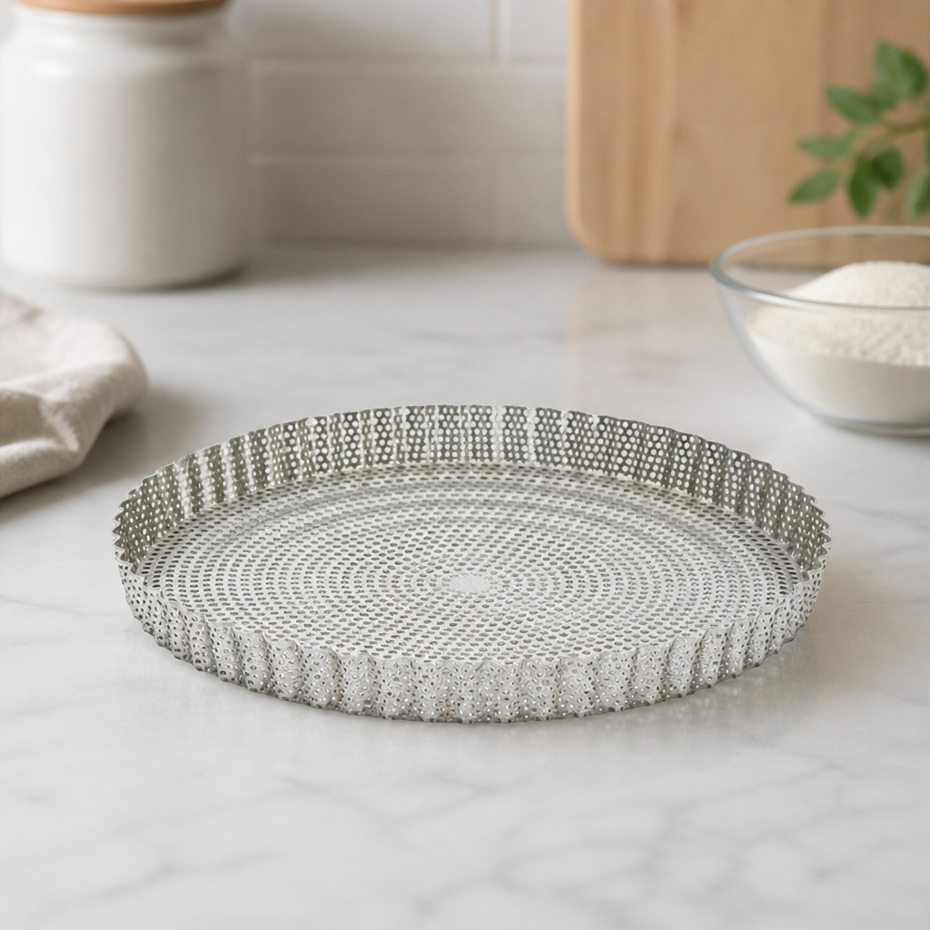 Perforated Tart Mould with Removable Base 280x25mm