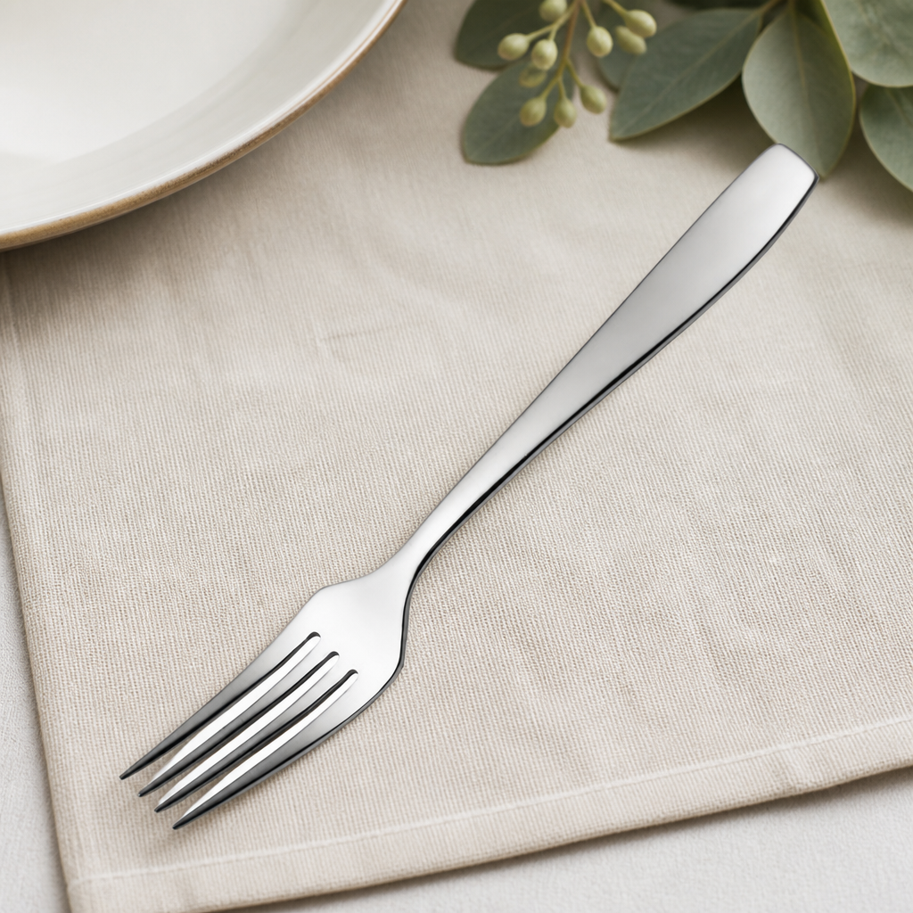 Commercial Dessert Forks 12 Pack Durable Modern Design