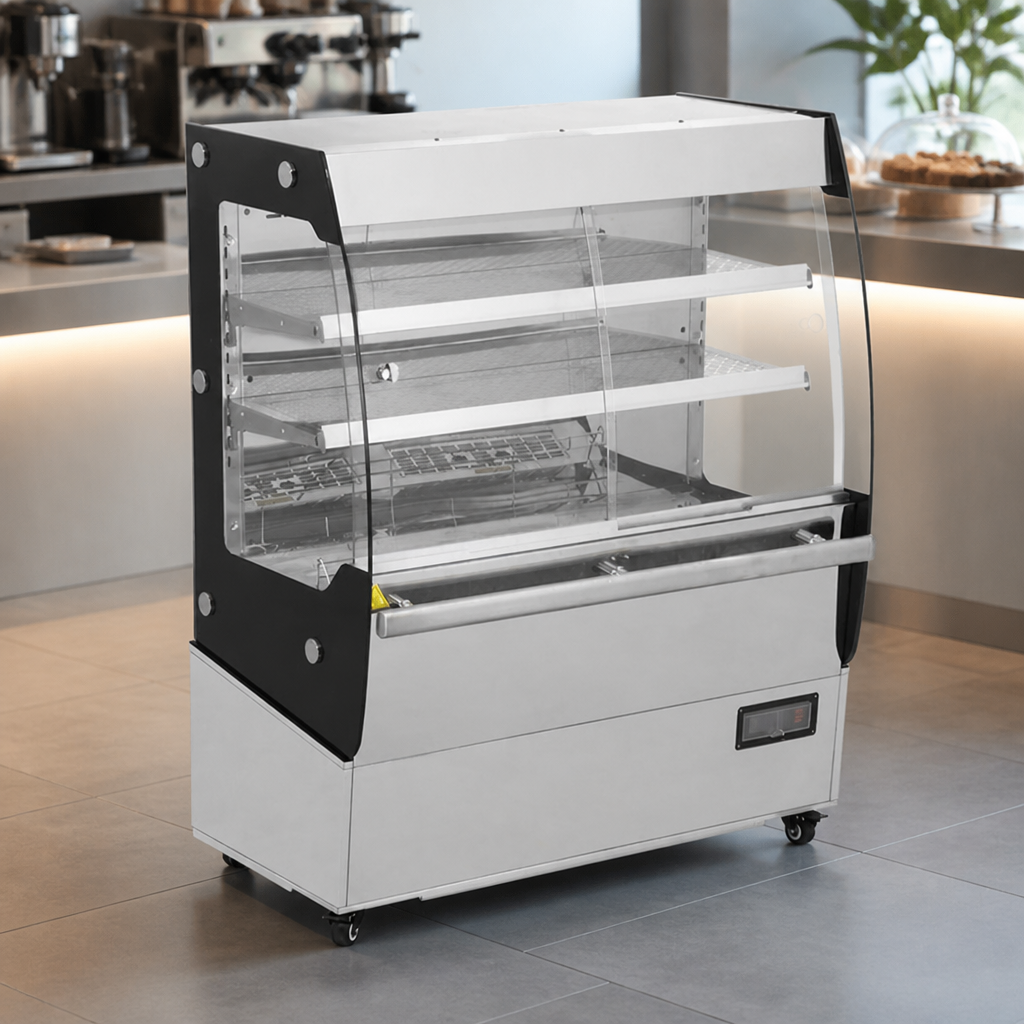 Commercial Heated Display Multideck with Adjustable Shelves