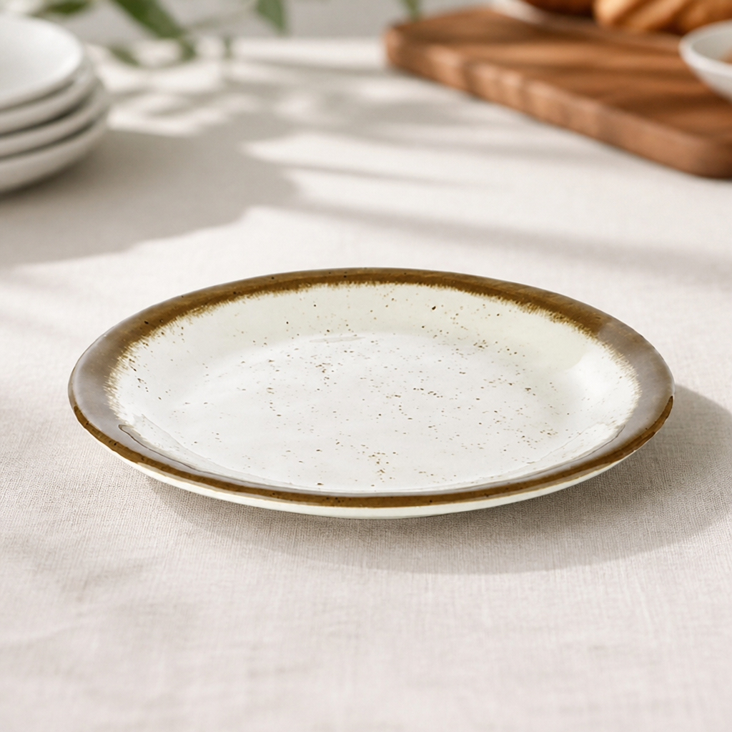 Commercial 190mm Flat Plate for Catering Use