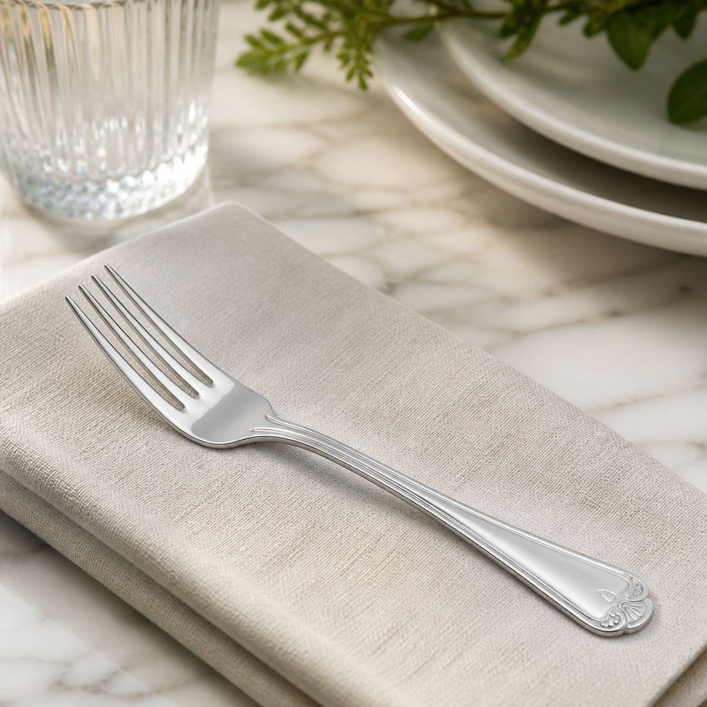 Commercial Table Forks 12 Pack Stainless Steel 196mm Length