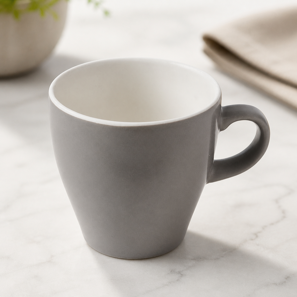 Commercial Ceramic Tulip Cups 240ml - 12 Pack