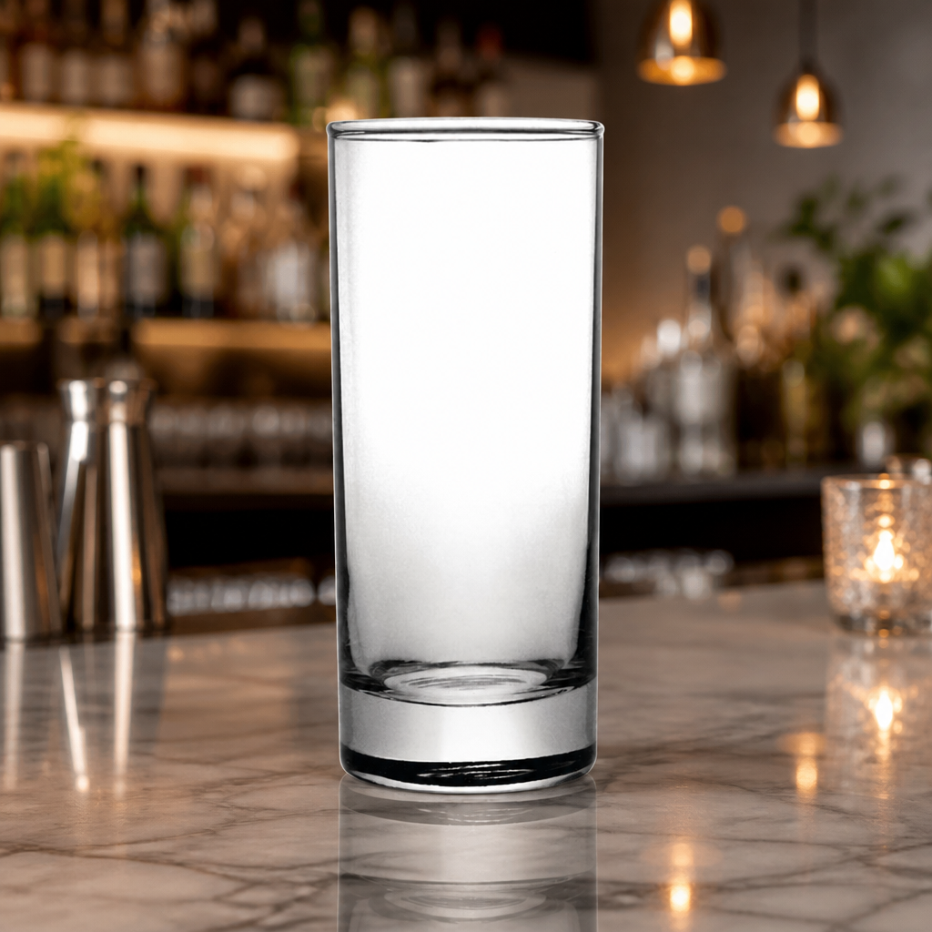 Commercial Hi Ball Glasses 340ml Pack of 48 Clear Glassware