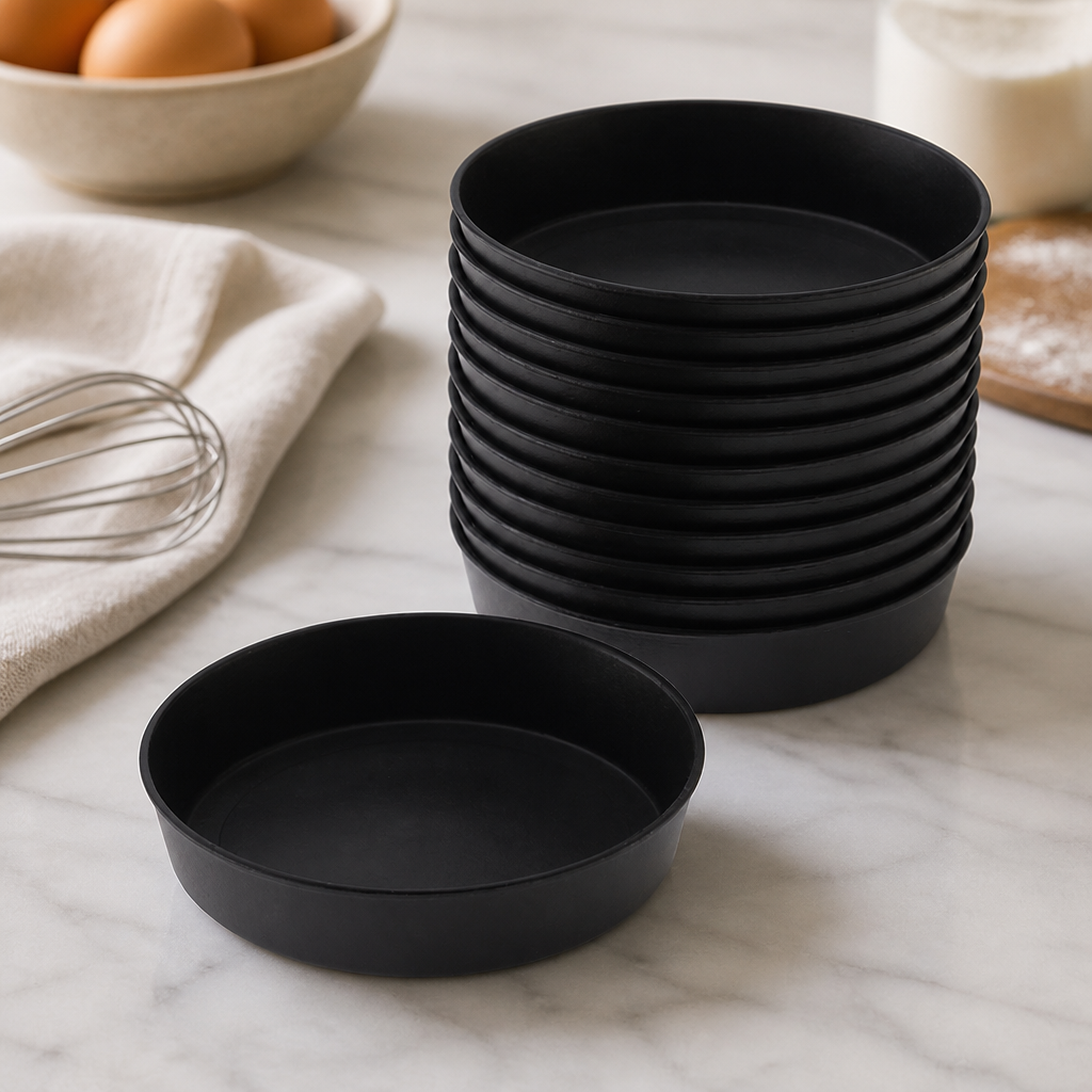 Commercial Quiche Moulds 100mm Pack of 12 Tins