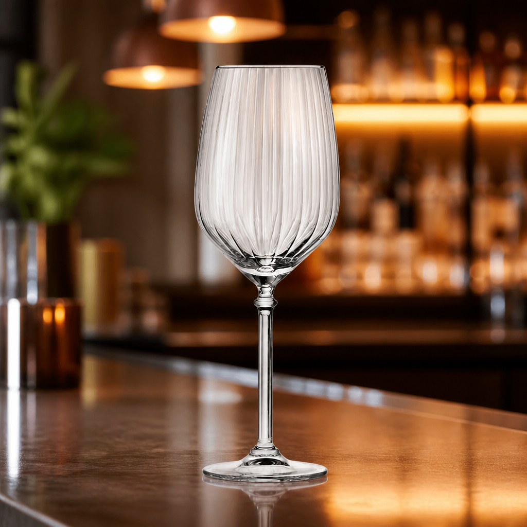 Commercial Wine Glasses 530ml Pack of 6 for Restaurants
