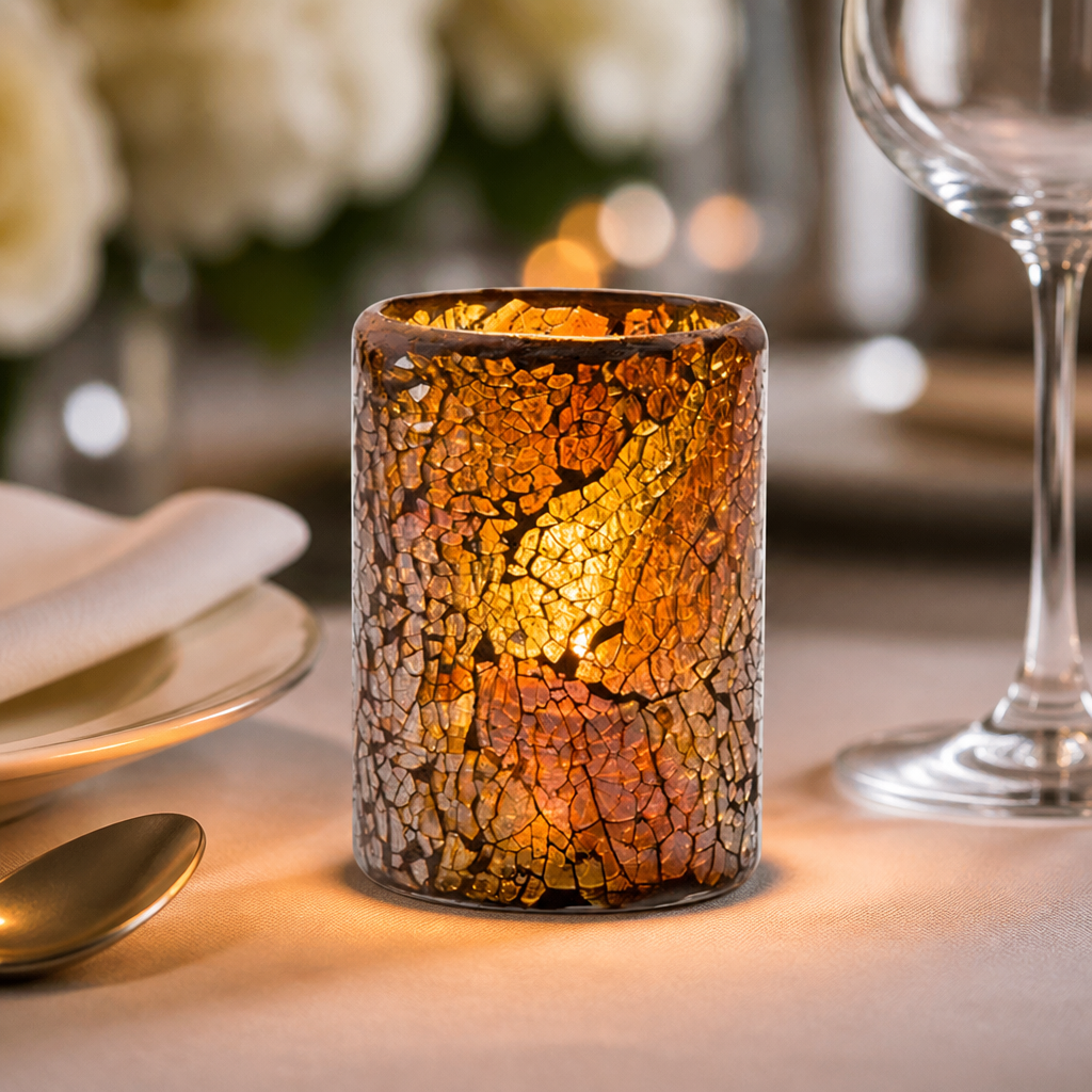 Commercial Cylinder Table Lamp 80mm x 114mm 24 Pack