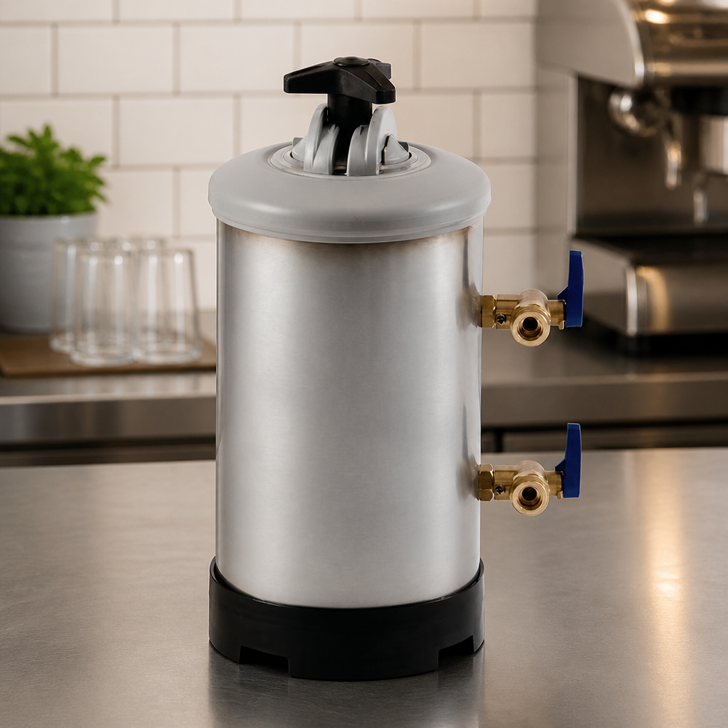 8L External Water Softener for Commercial Warewashing Systems