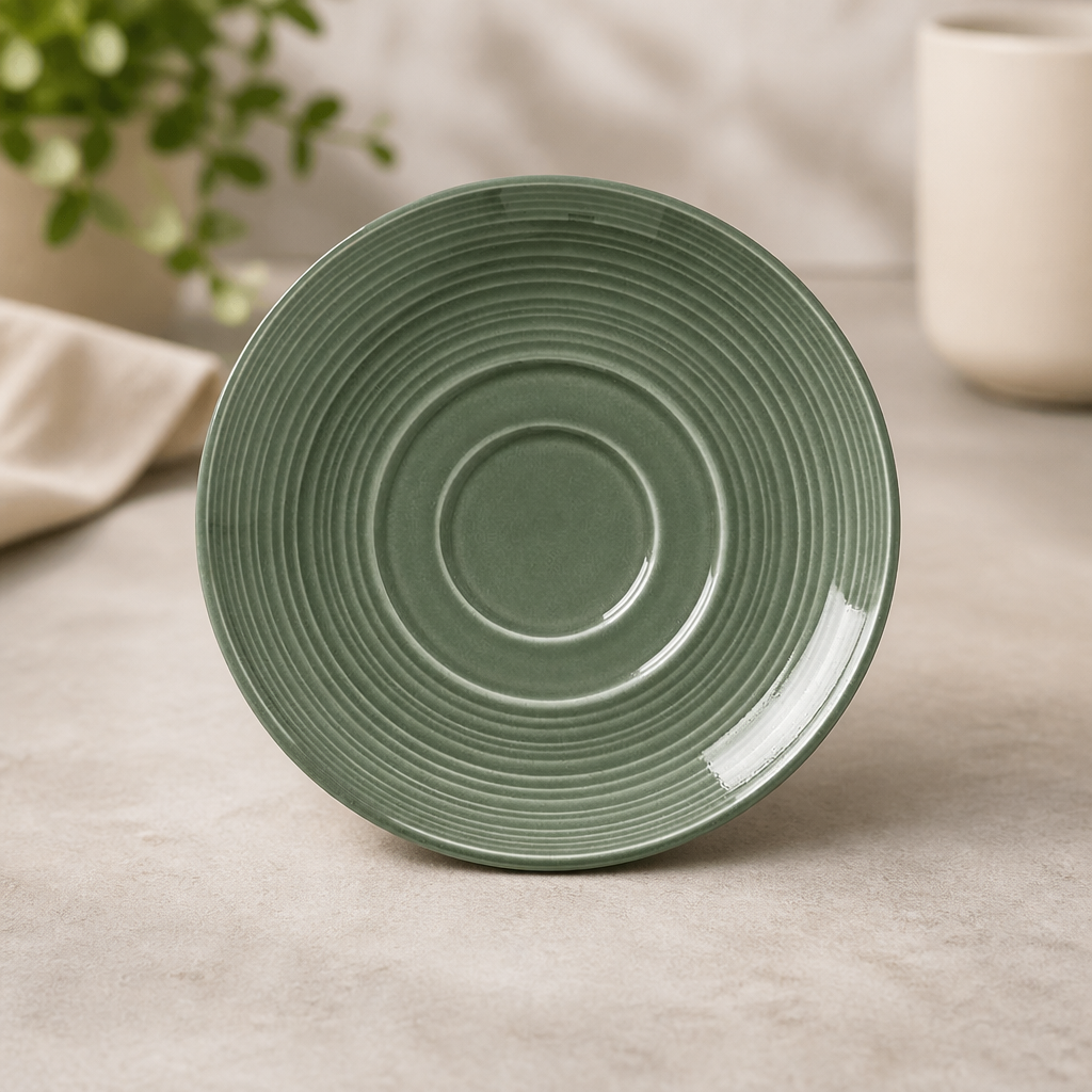 Commercial Porcelain Saucers 152.5mm Pack of 12