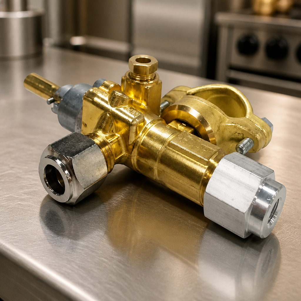 Commercial Safety Valve for LPG Griddles and Oven Ranges