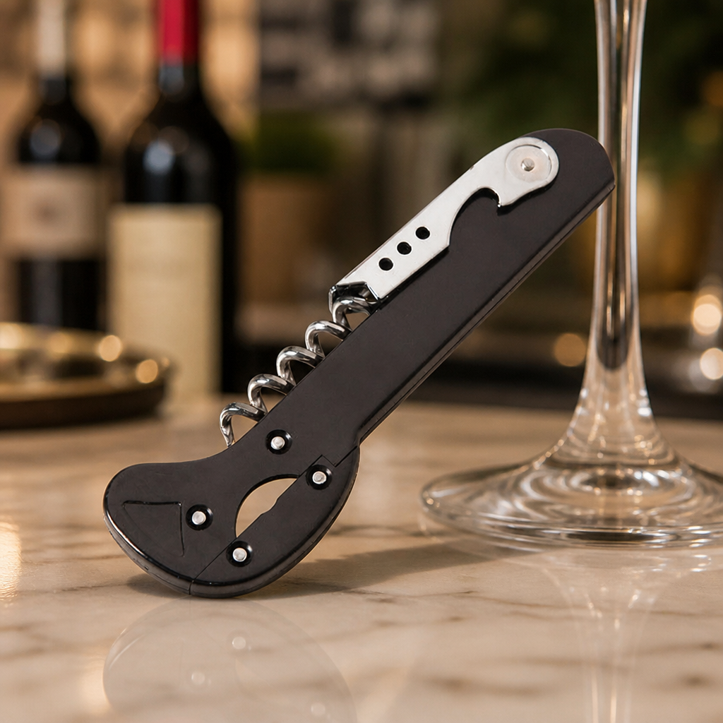 Commercial Waiter's Friend Corkscrew with Foil Cutter