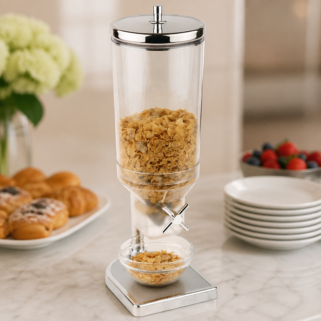 Commercial Cereal Dispenser 4.5L for Breakfast Buffets