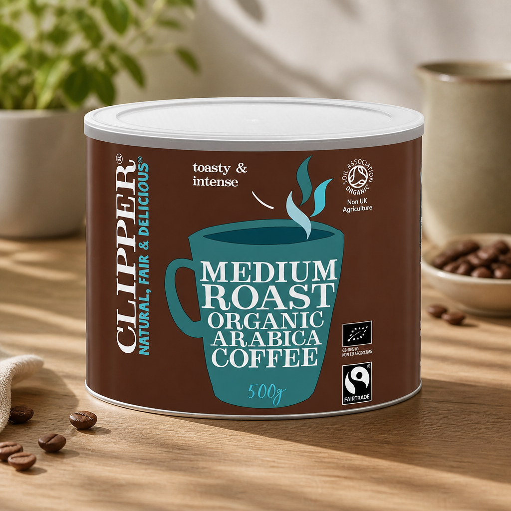 Organic Instant Arabica Coffee 500g Fairtrade Certified