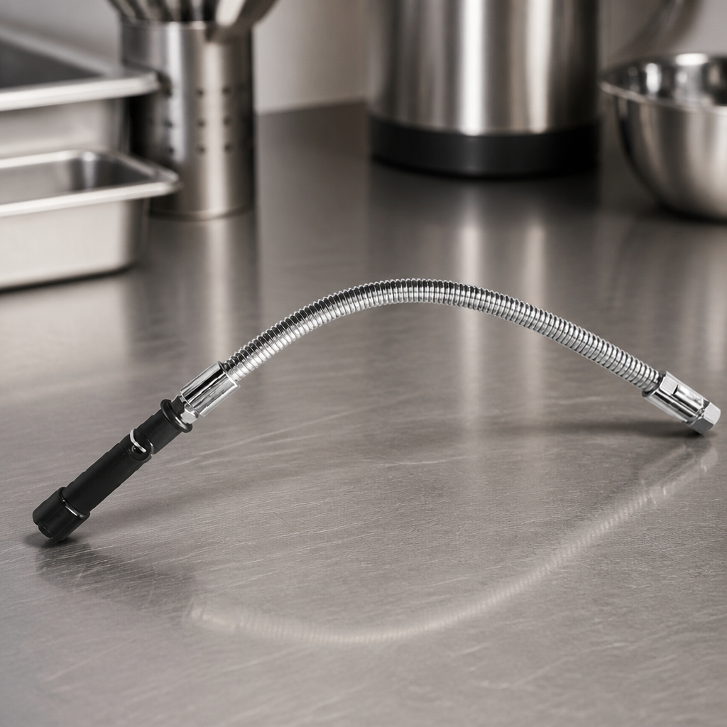 Commercial Stainless Steel Hose Assembly 590mm Length