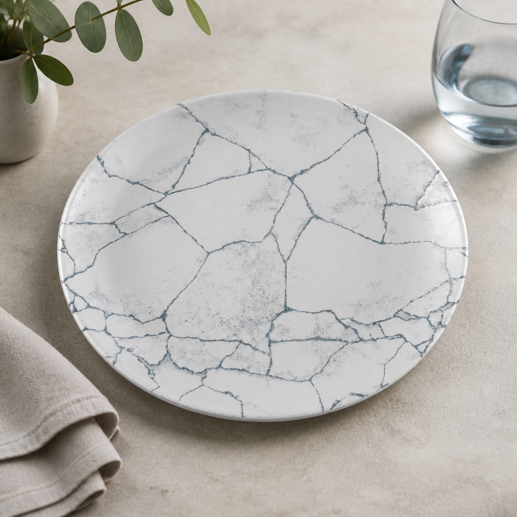 Commercial Kintsugi Coupe Plates 260mm Grey 12 Pack
