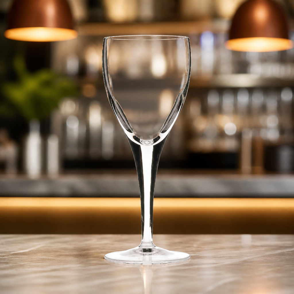 White wine glasses 190ml 24 pack lead-free