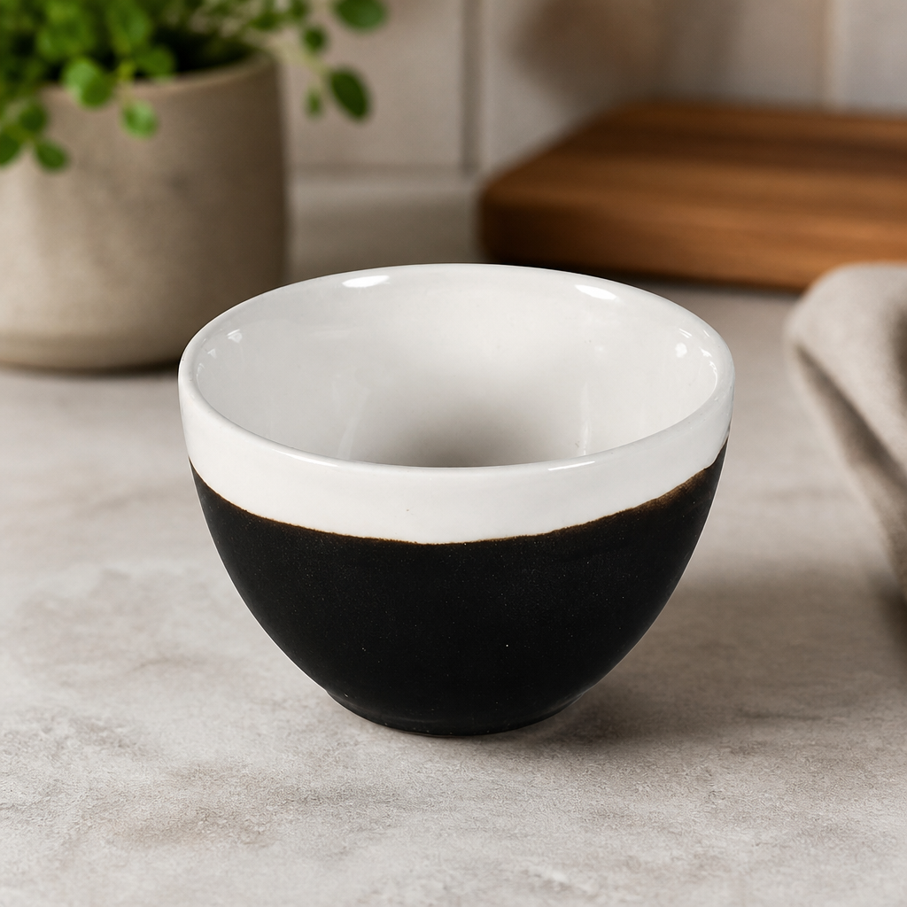 Commercial Sugar Bowls Onyx Black 230ml for Catering 12 Pack