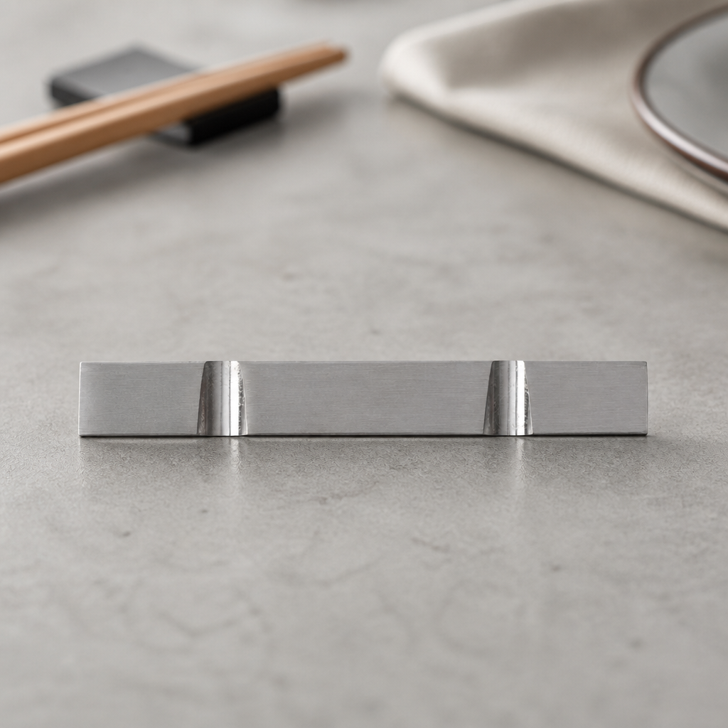 Silver Chopstick Rests 60mm Pack of 12 for Modern Dining