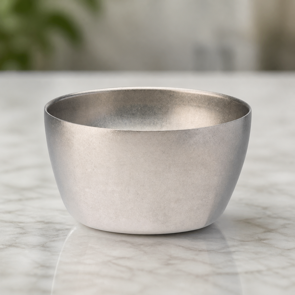 Commercial Double Walled Bowls Stainless Steel 110mm 6 Pack