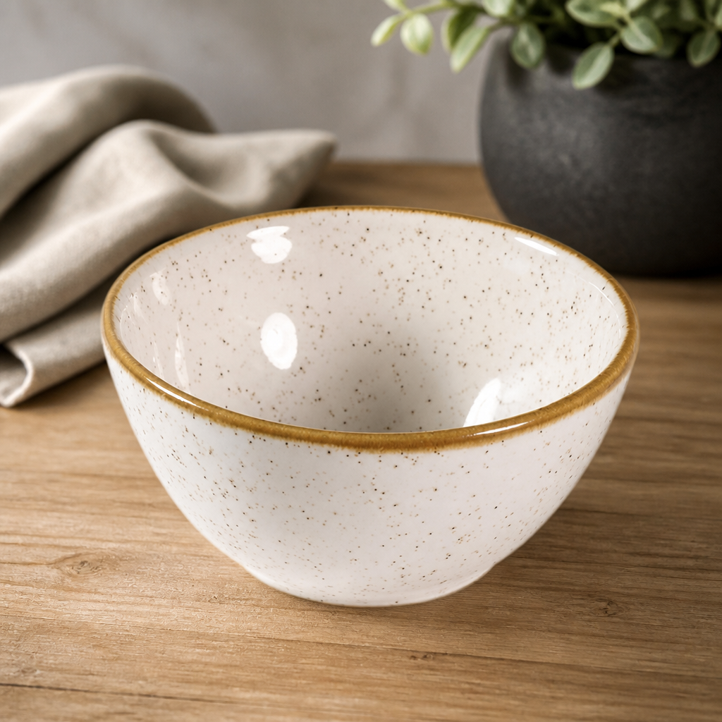 Commercial Snack Bowls 14oz Barley 130mm 12 Pack