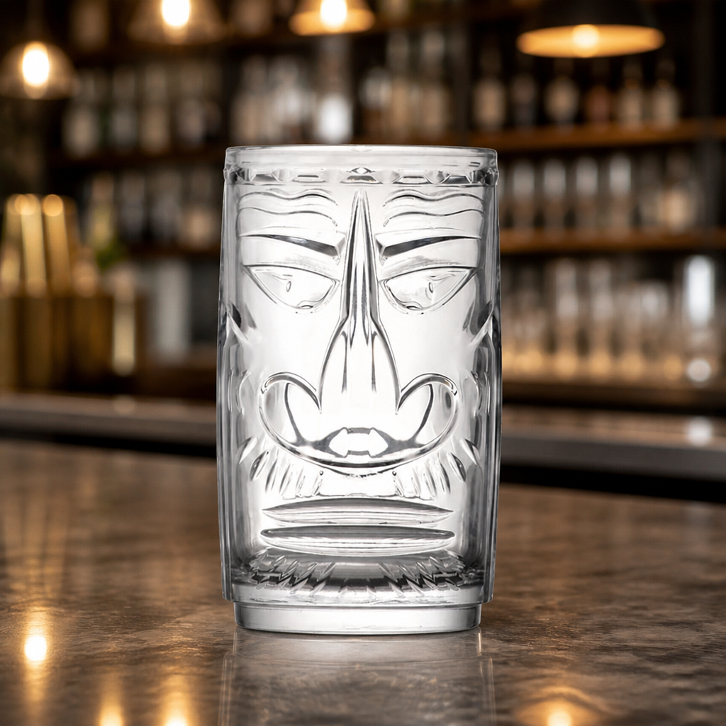 Commercial Tiki Glassware Tumblers 460ml - 8 Pack