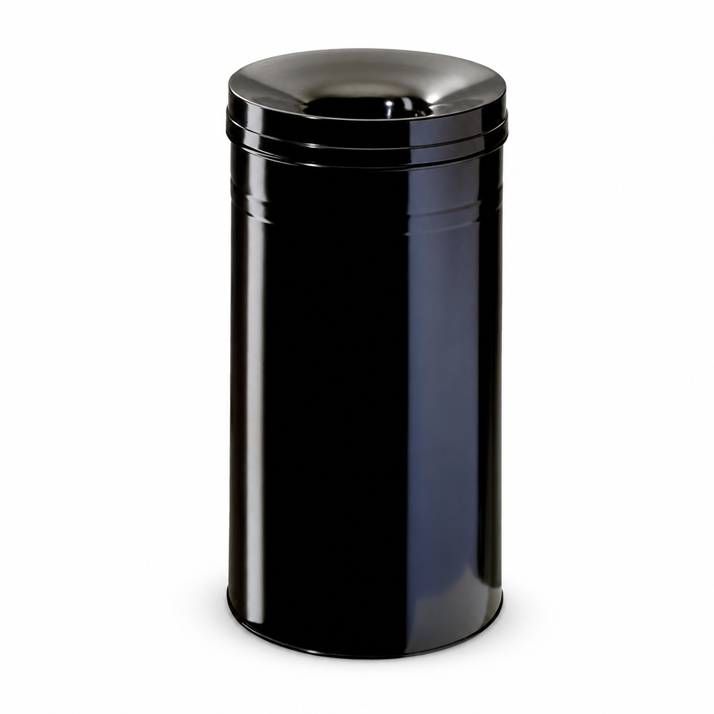 60 L Fire-Resistant Steel Slotted Waste Bin