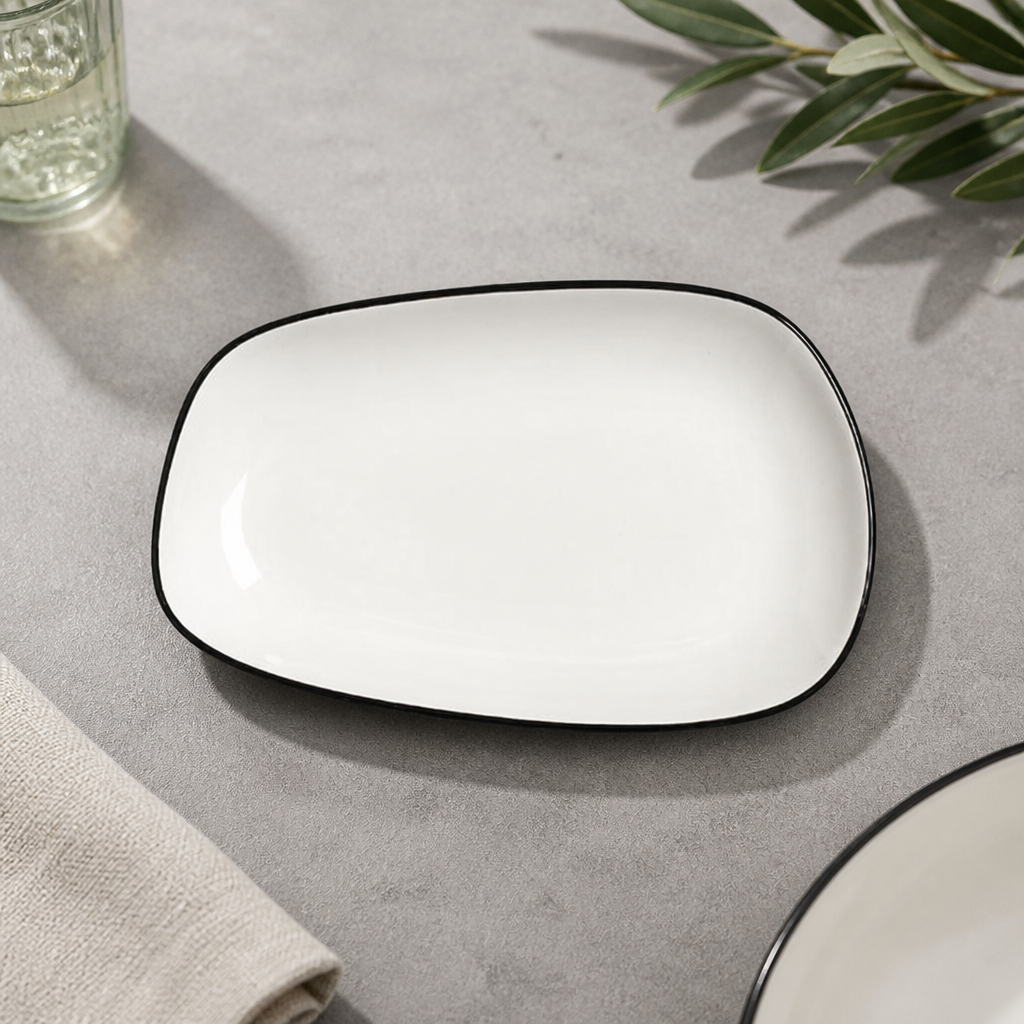 Nordic Platters White 226mm (12 Pack)