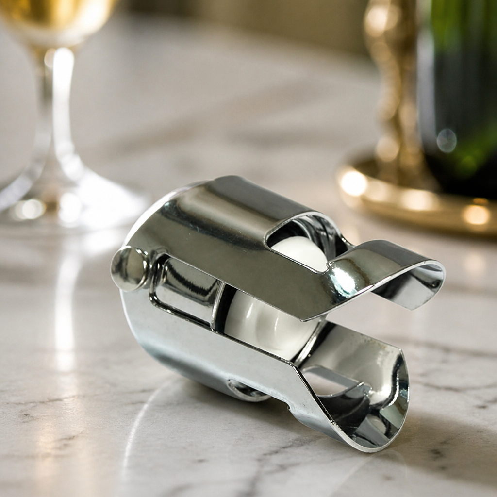 Commercial Stainless Steel Champagne Stopper for Wine Preservation